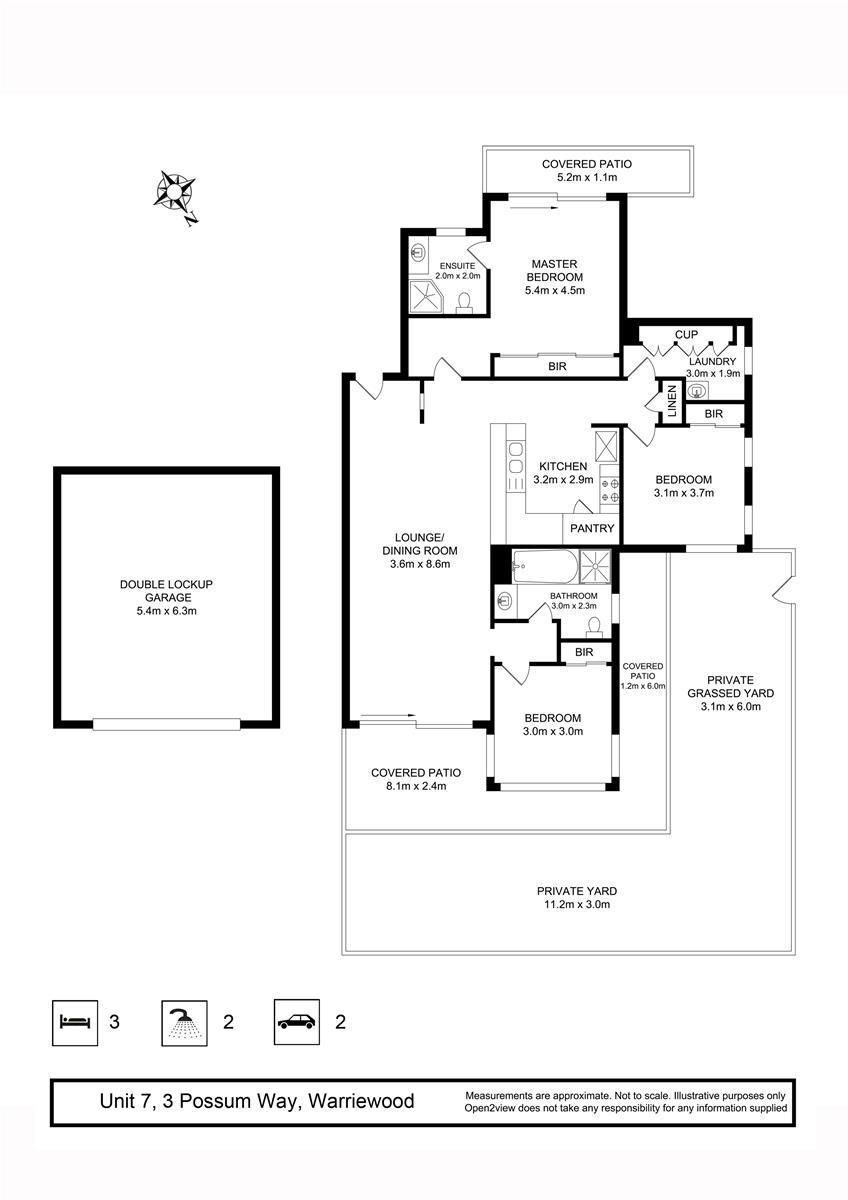 Private Courtyard Apartment - Single level living at its best