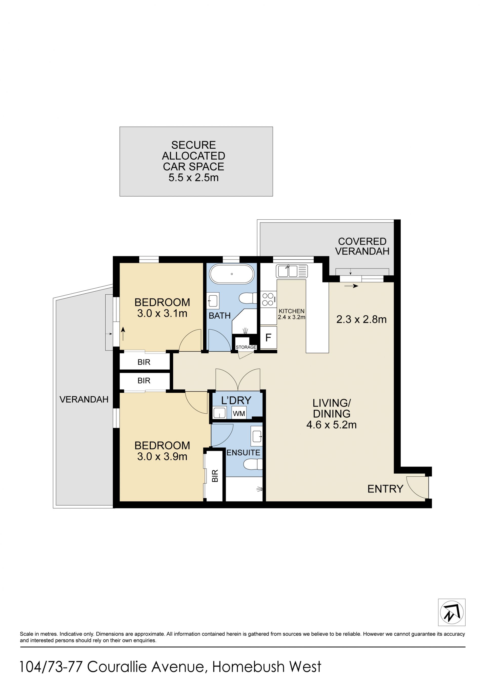 Huge two bedroom apartment at an affordable price!