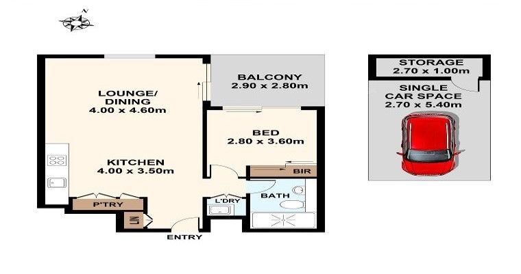 Modern, Convenient and North Aspect