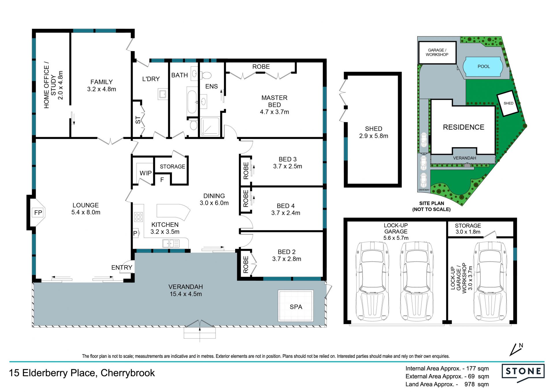 Private family sanctuary spanning 978.4sqm and Cherrybrook Public catchment