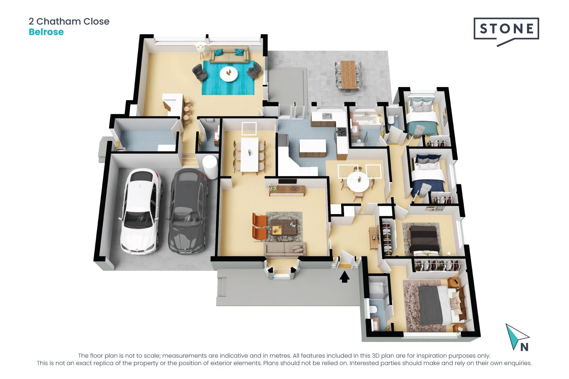 North-facing family home offering endless potential