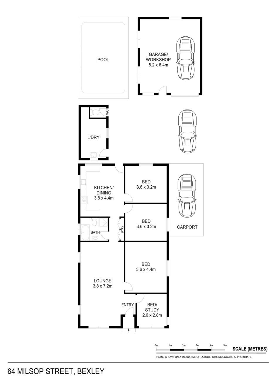 Four bedroom family home with swimming pool