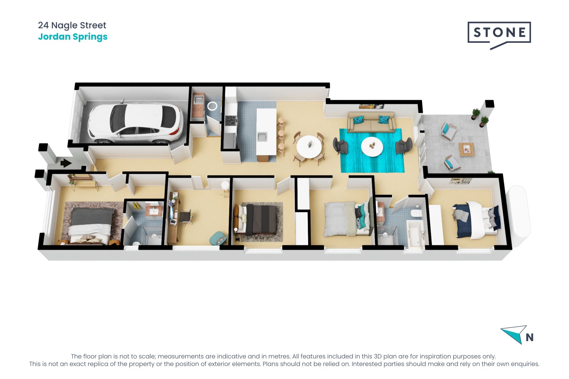 Perfectly sized four-bedroom home