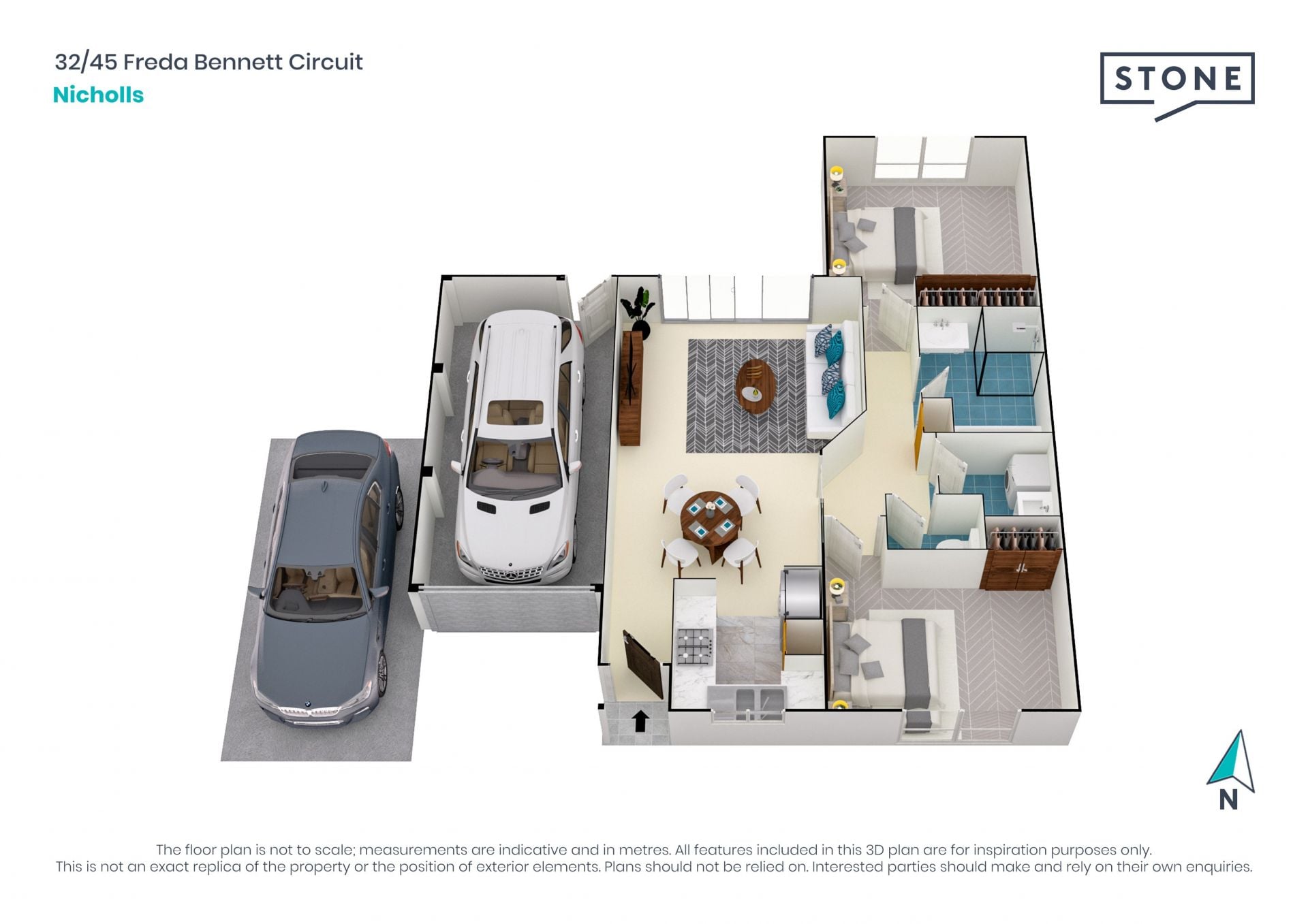 Freshly updated and turnkey ready!