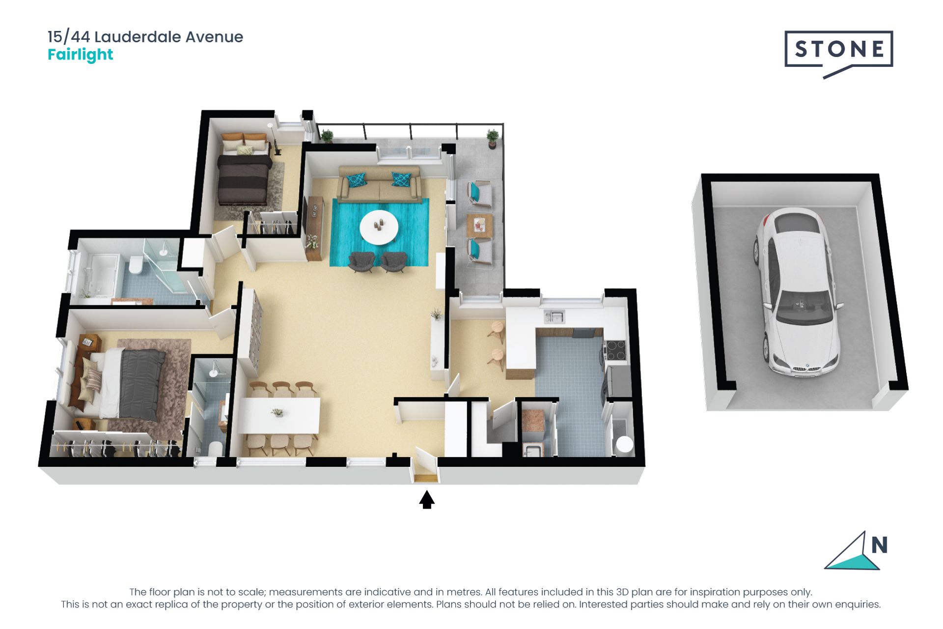 Premium apartment with spectacular harbour views