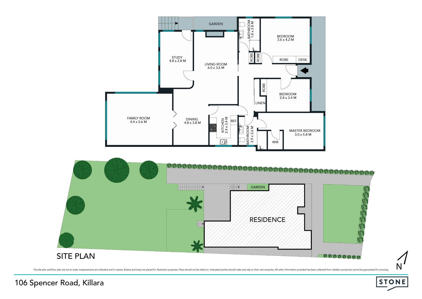 Idyllic family lifestyle in peaceful bush setting