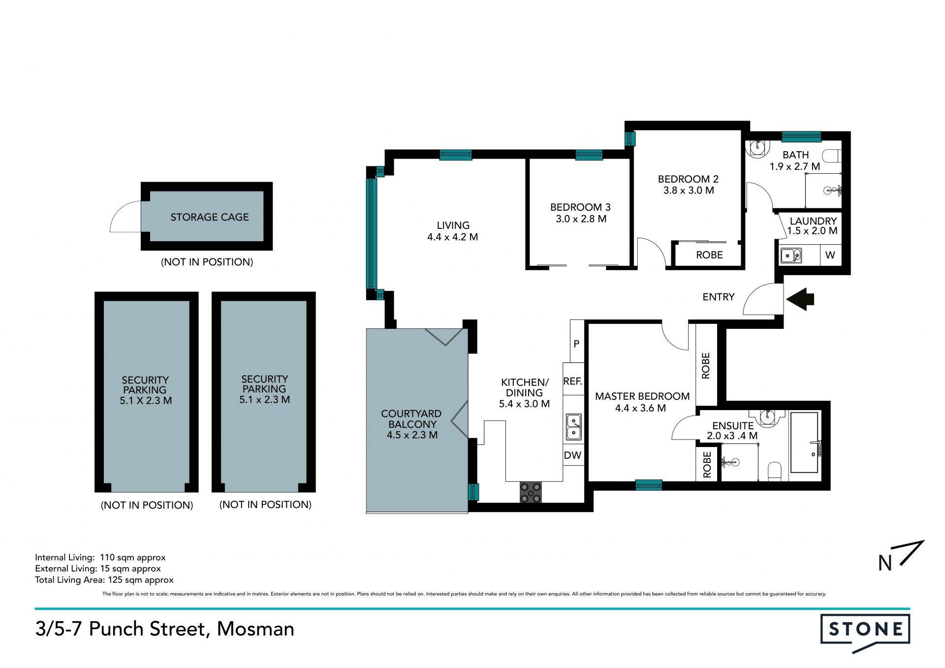 Stylish contemporary living in boutique setting