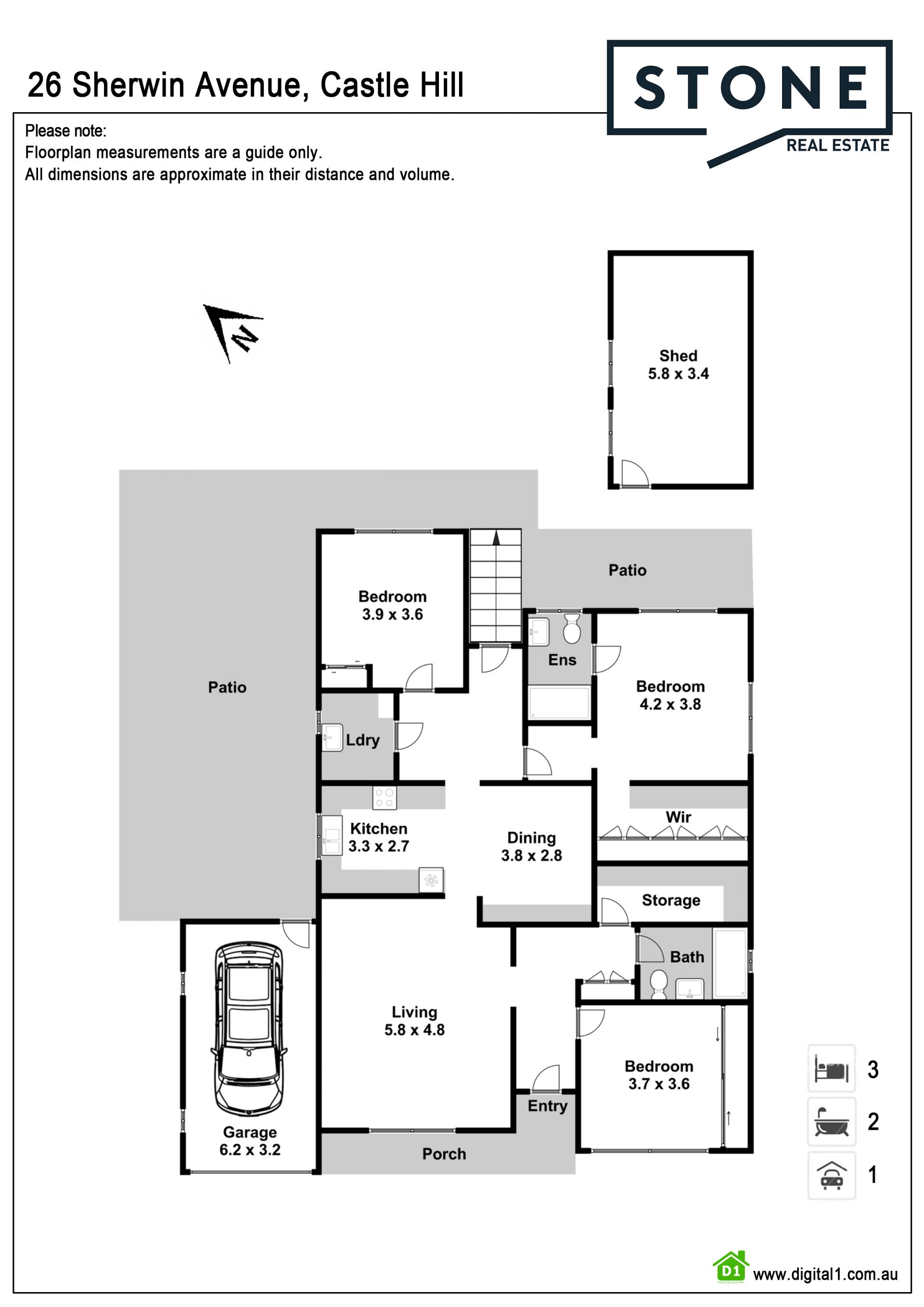 Convenient 3 Bedroom Home