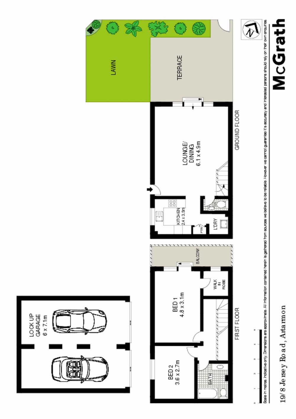 Bright and breezy interiors feature bamboo floors throughout