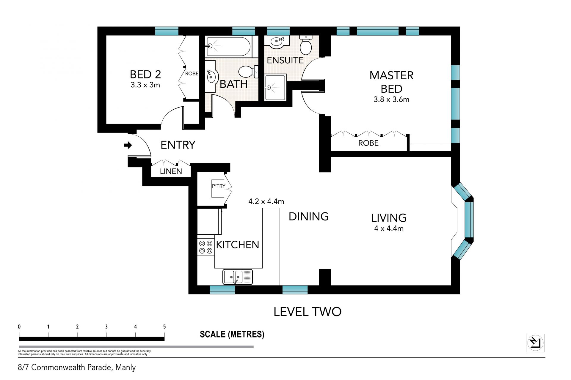 Rare harbourside apartment