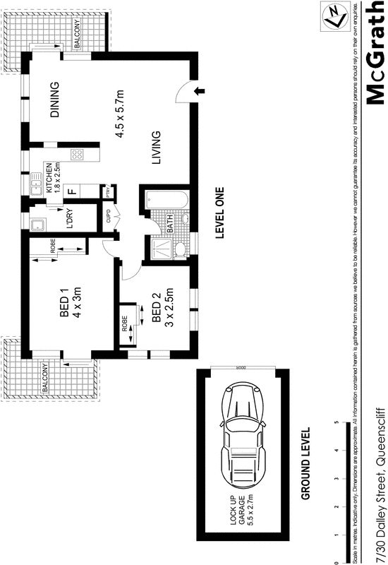 Light filled and convenient two bedroom apartment
