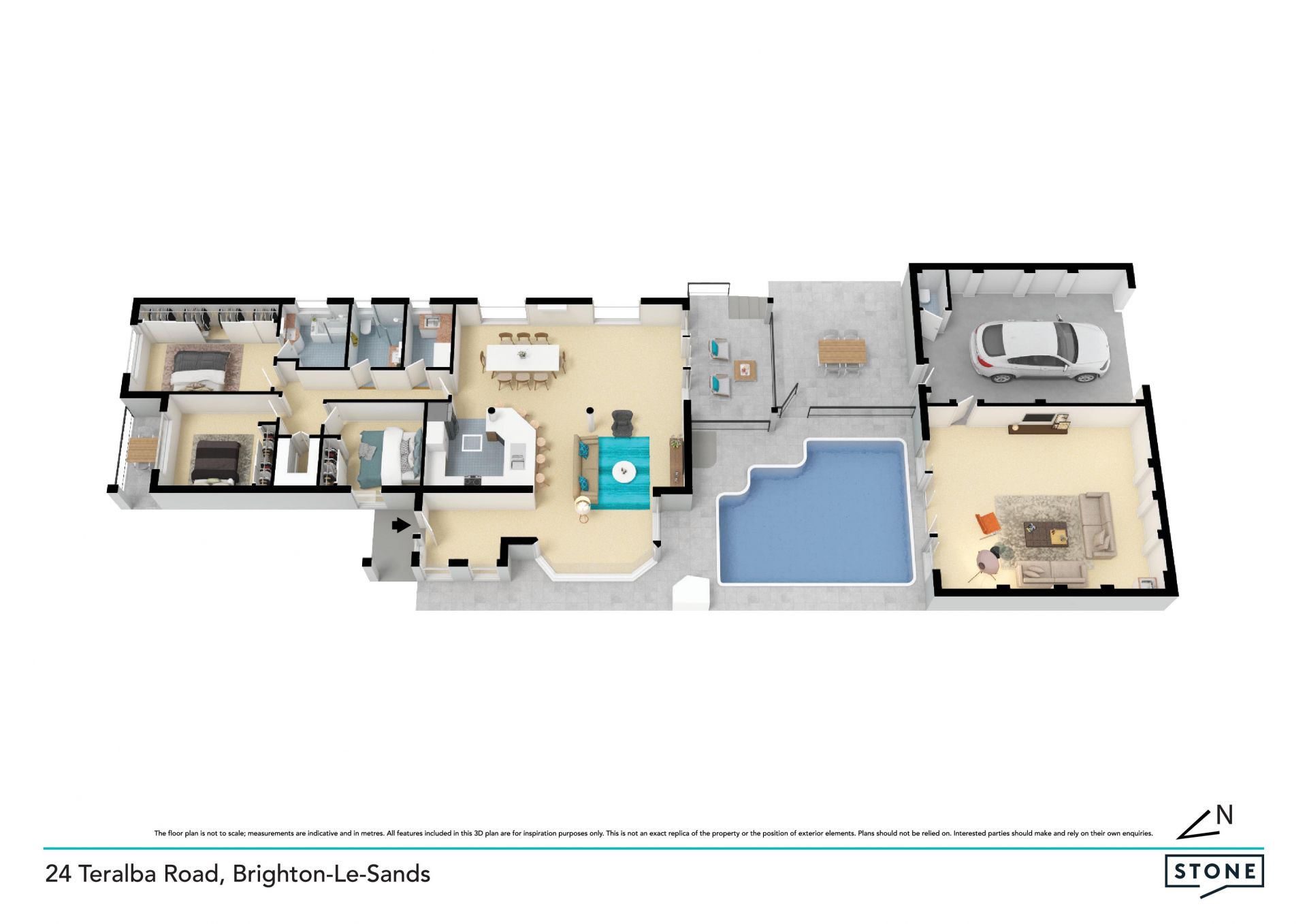A fresh beach lifestyle in a light filled family haven