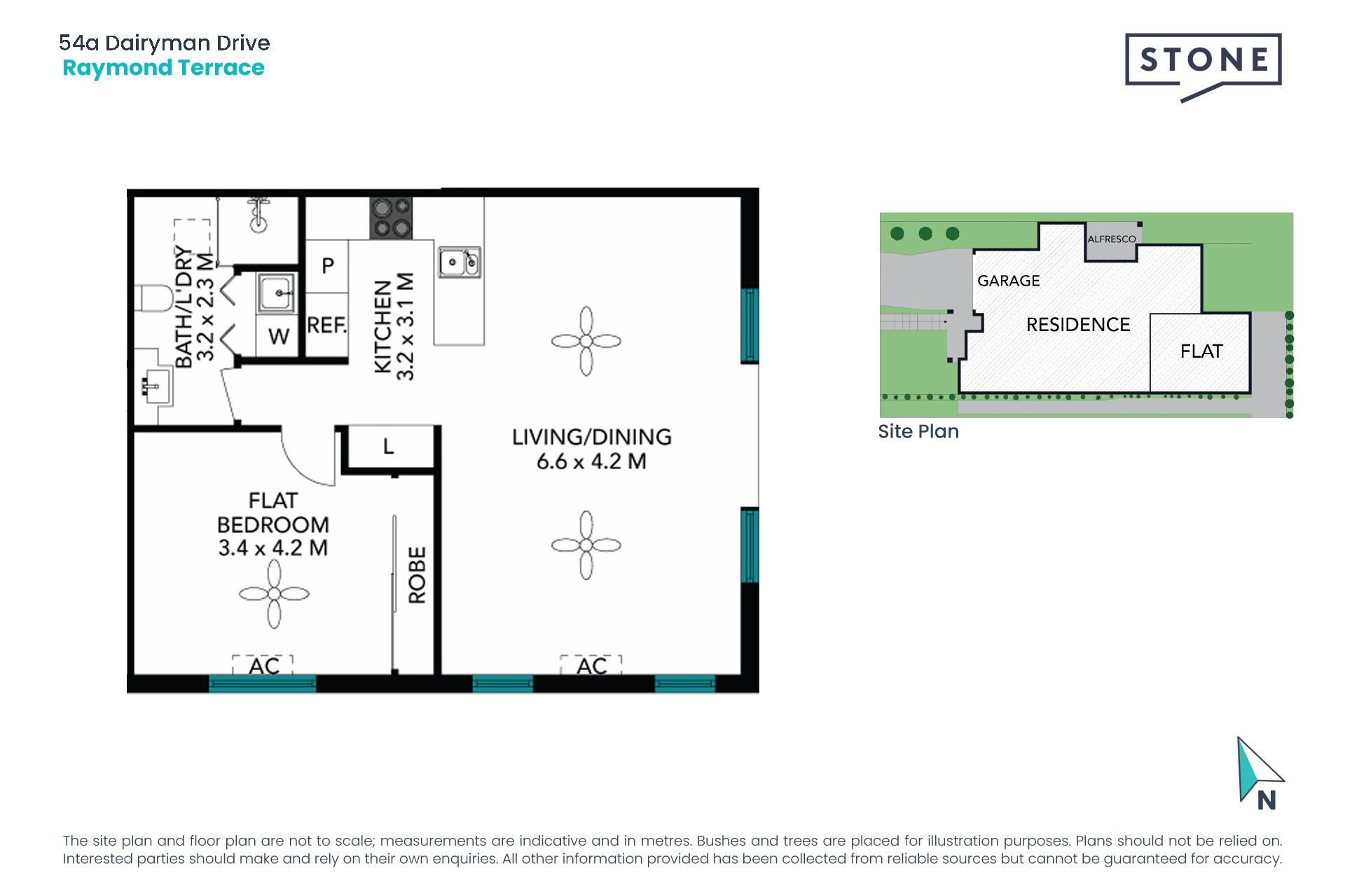 Modern one bedroom flat