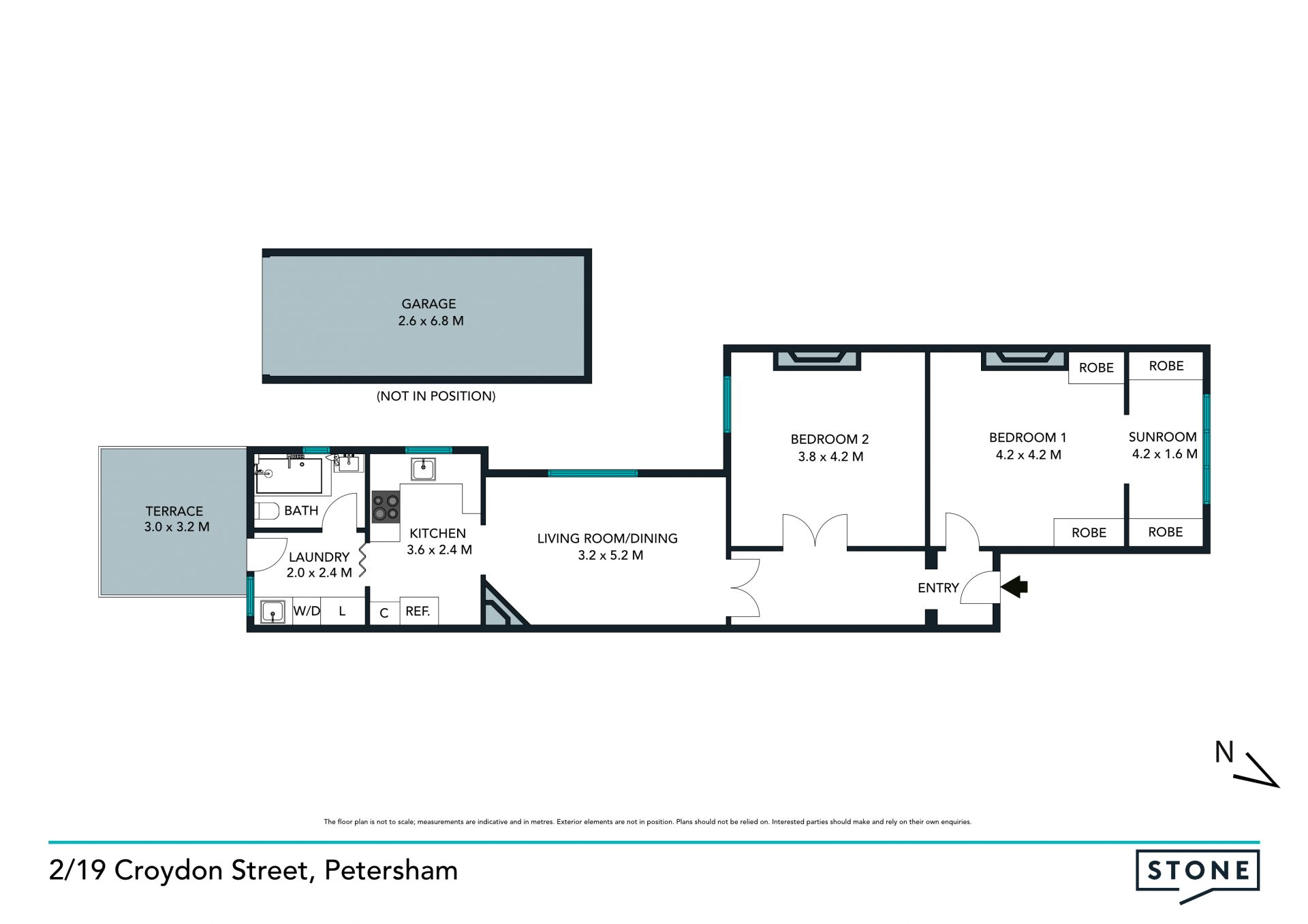 Space & charm in a semi-sized apartment