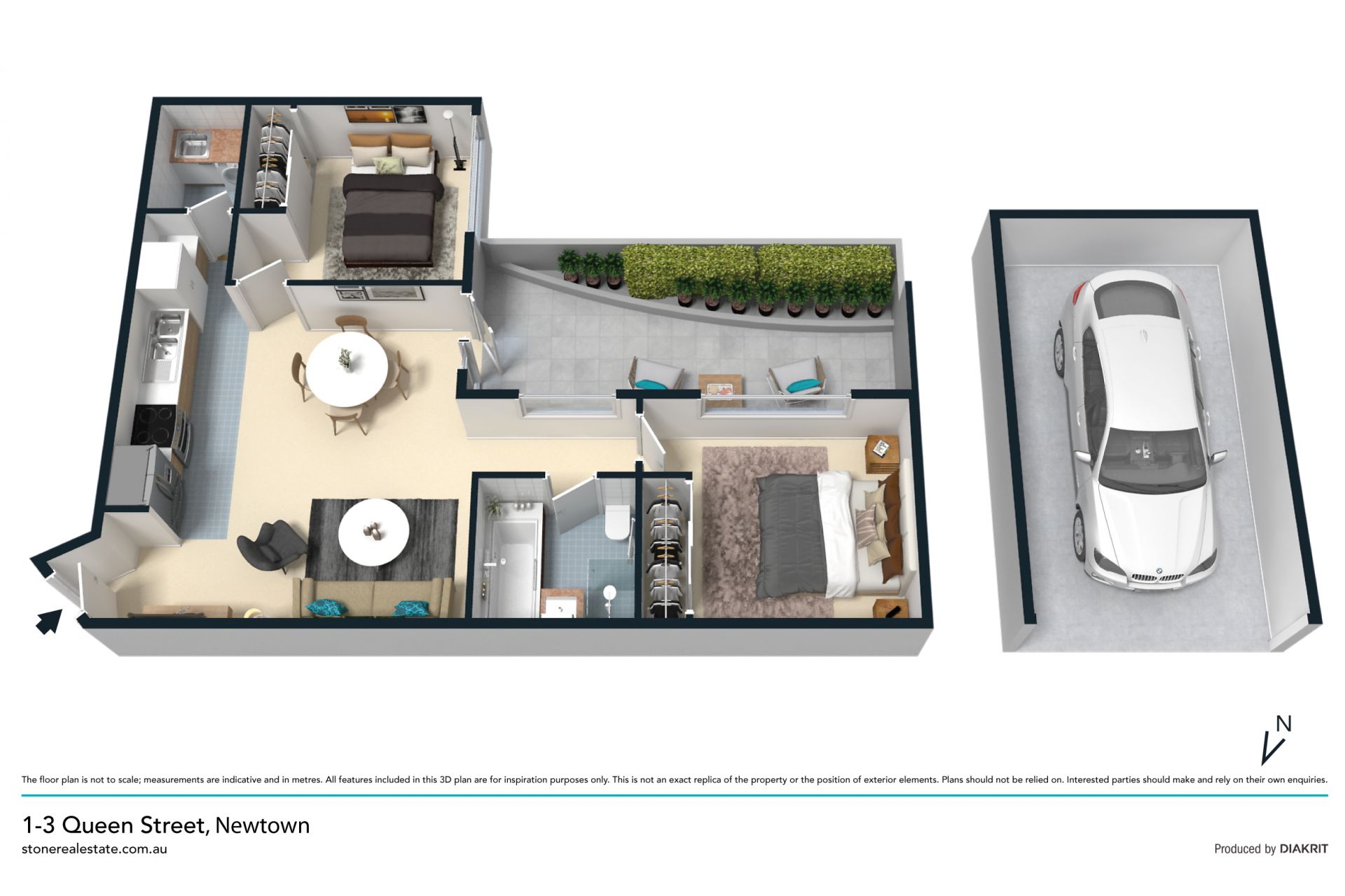 Smart executive style in the heart of Newtown