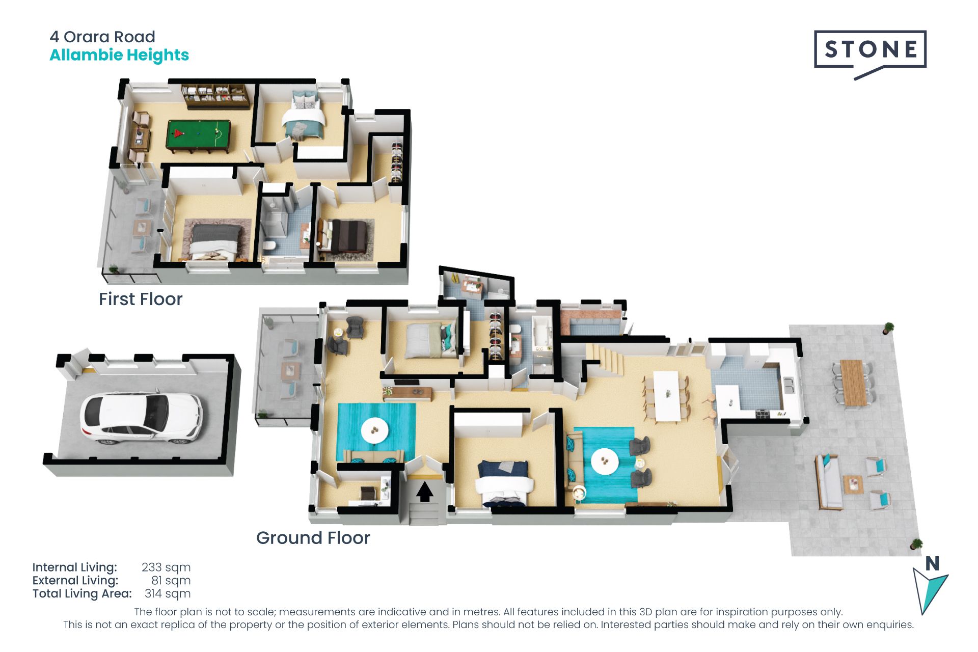 Bright and spacious family entertainer with ocean views