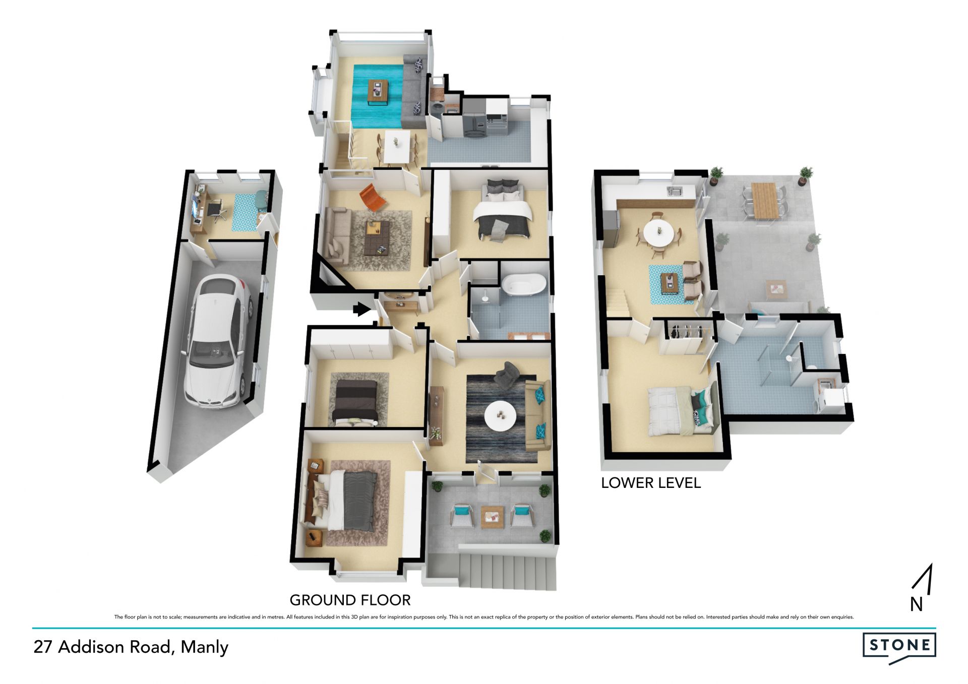 Beautiful Federation in exclusive Eastern Hill setting with views of the Harbour
