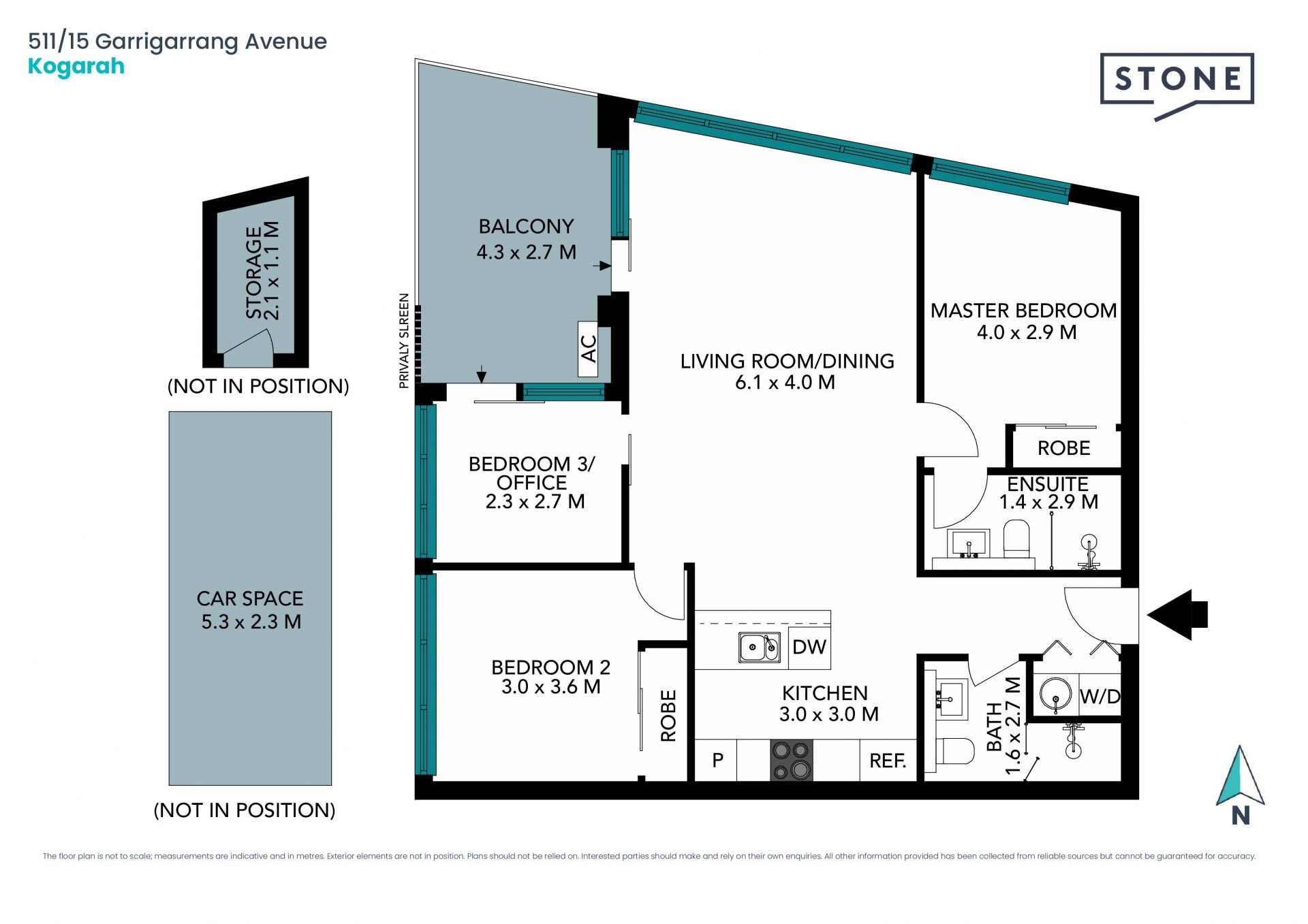 North Facing Spacious Apartment