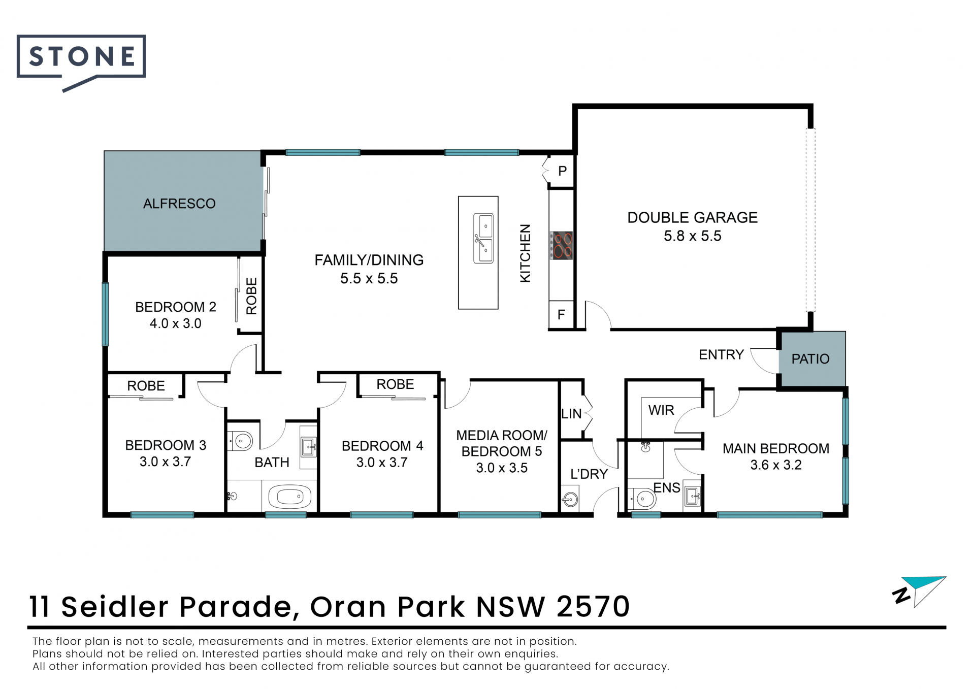 Beautifully designed home in Catherine Park Estate