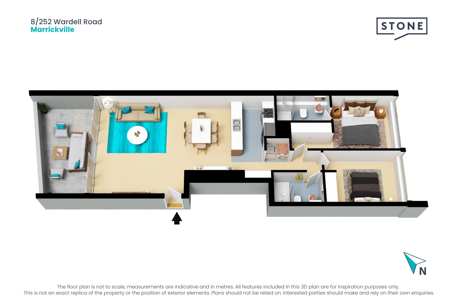 The perfect blend of high end finishes, space and location