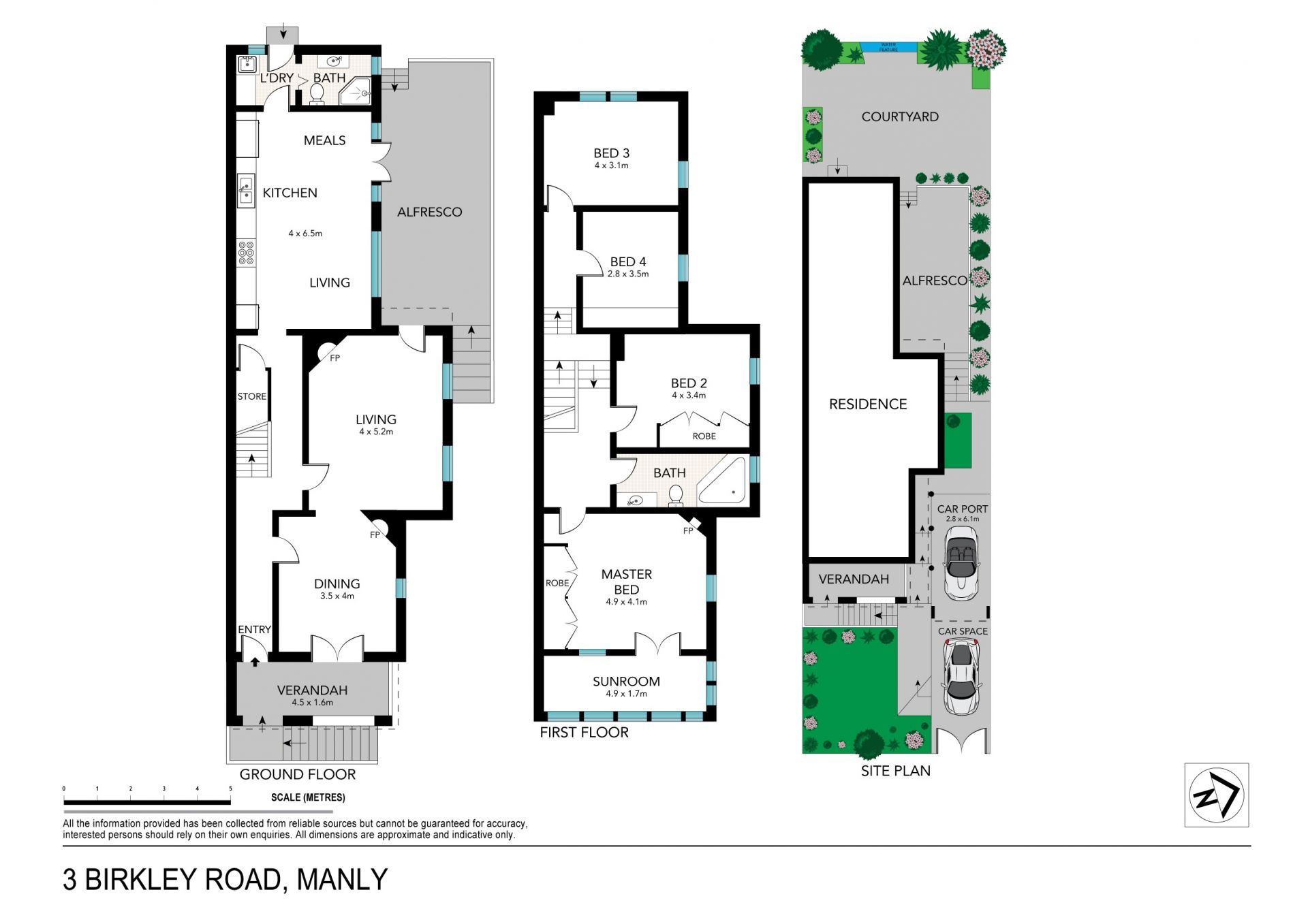 Majestic Federation terrace of house-like proportions