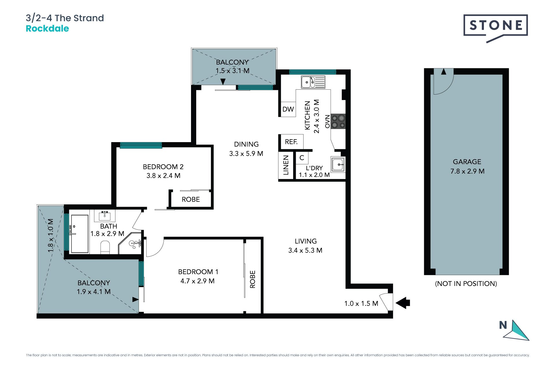 Renovated unit in a prime location