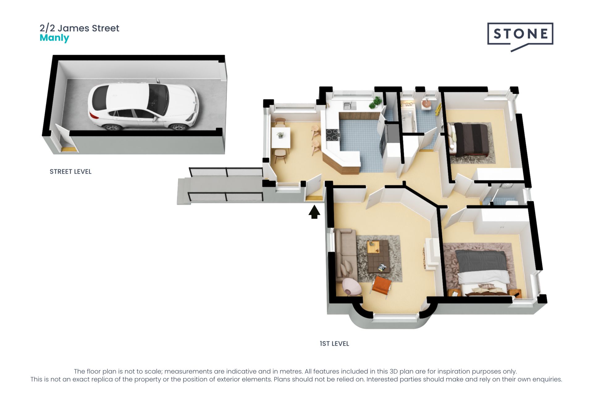 Gorgeous upper duplex hidden away by the harbour