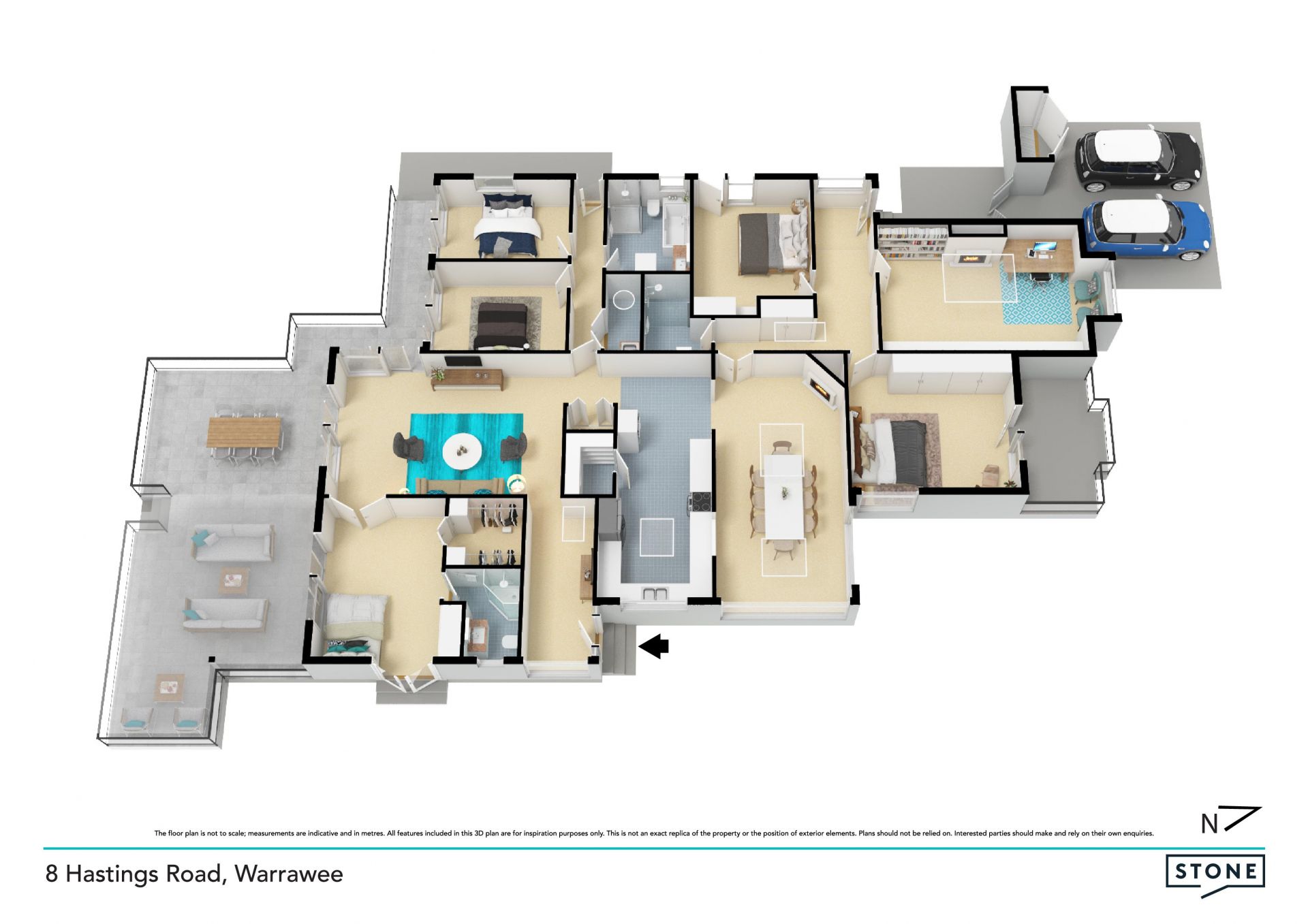 Perfectly-positioned family entertainer on 1,326sqm