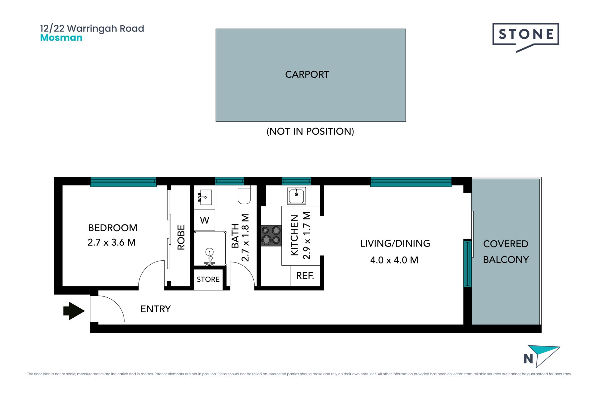 Renovated north-facing lifestyle apartment with views