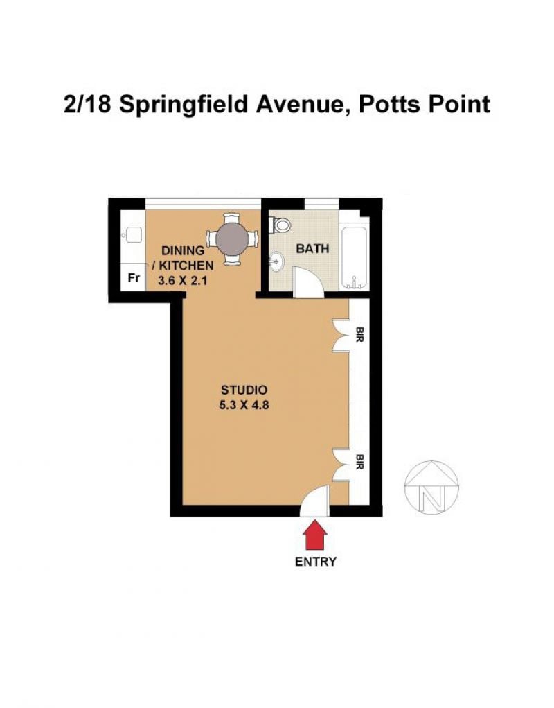2/18 Springfield Avenue Potts Point NSW, Potts Point - Thumbnail 8