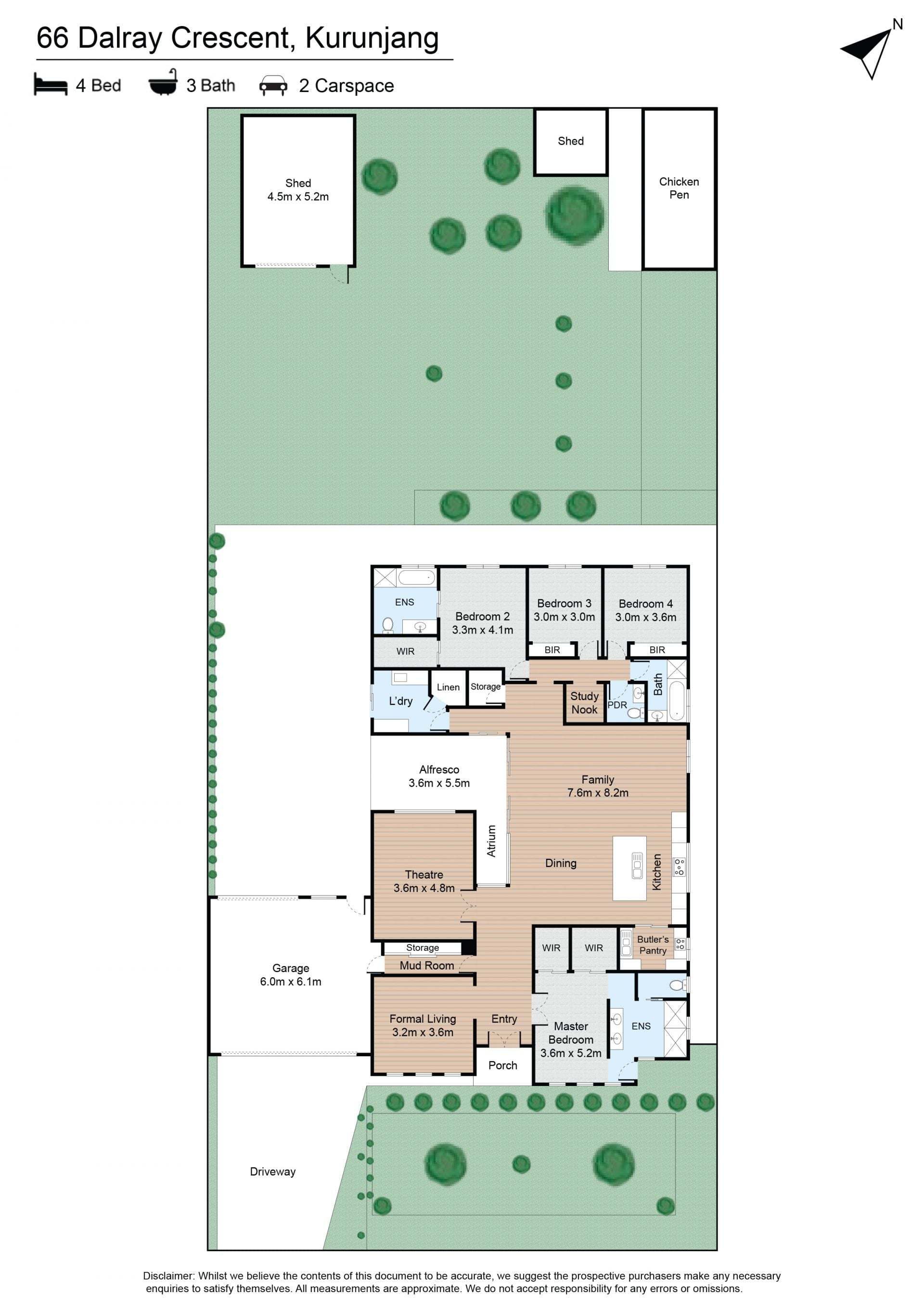 66 Dalray Crescent, Kurunjang VIC, Kurunjang - Image 1
