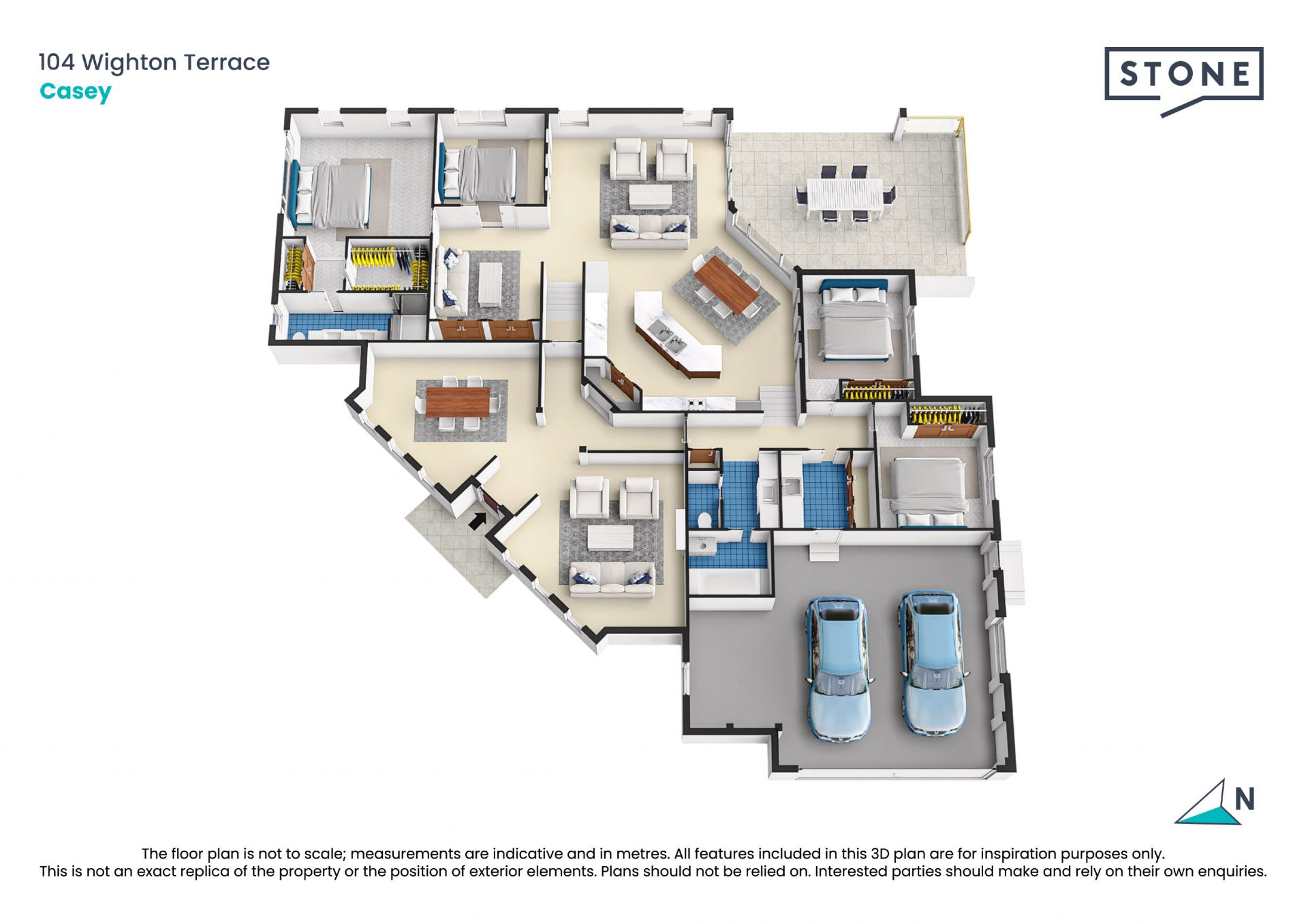 Executive, luxury 3-bedroom family home with study and rumpus