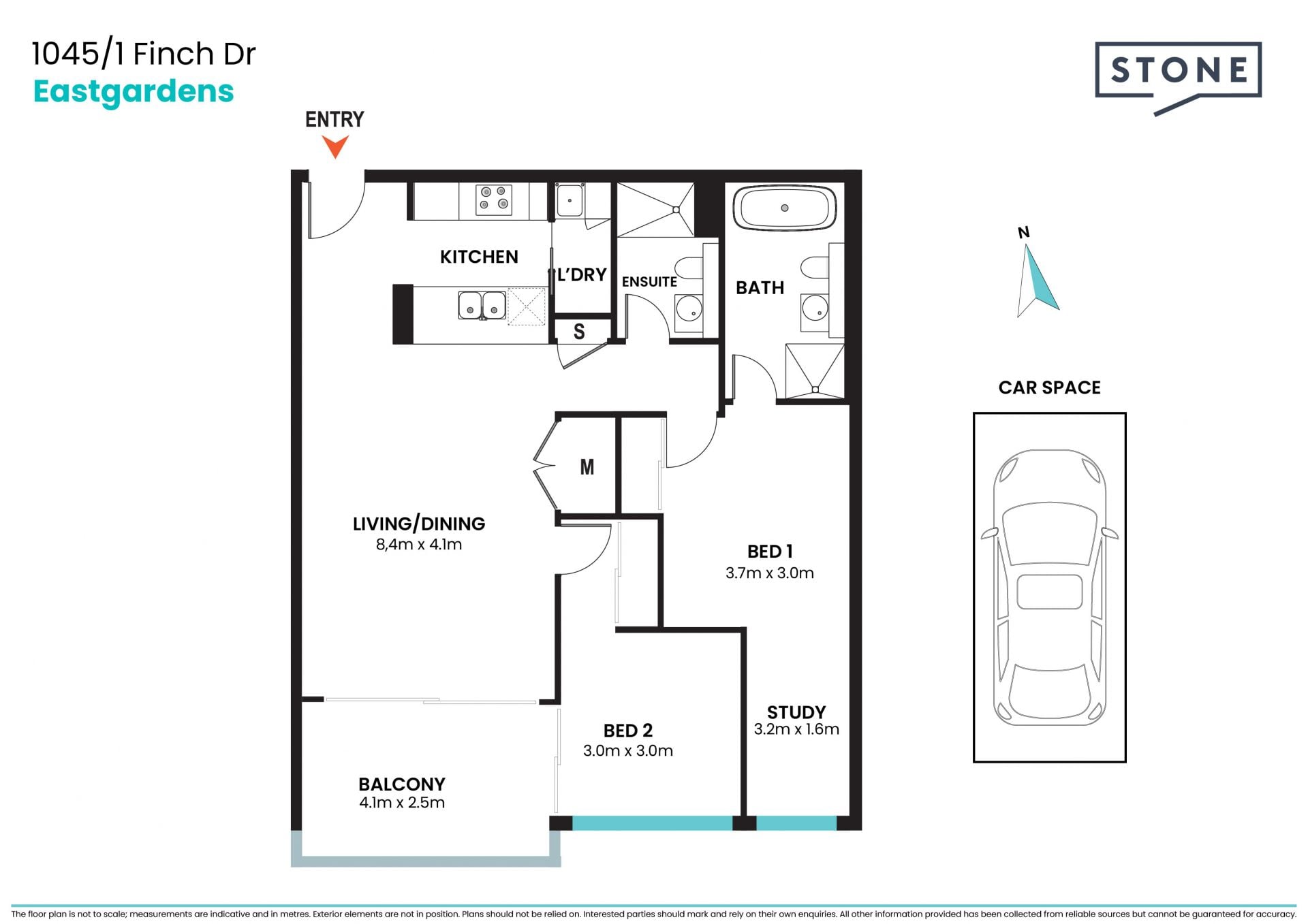 High Level 2 Beds Apartment With Botany Bay View