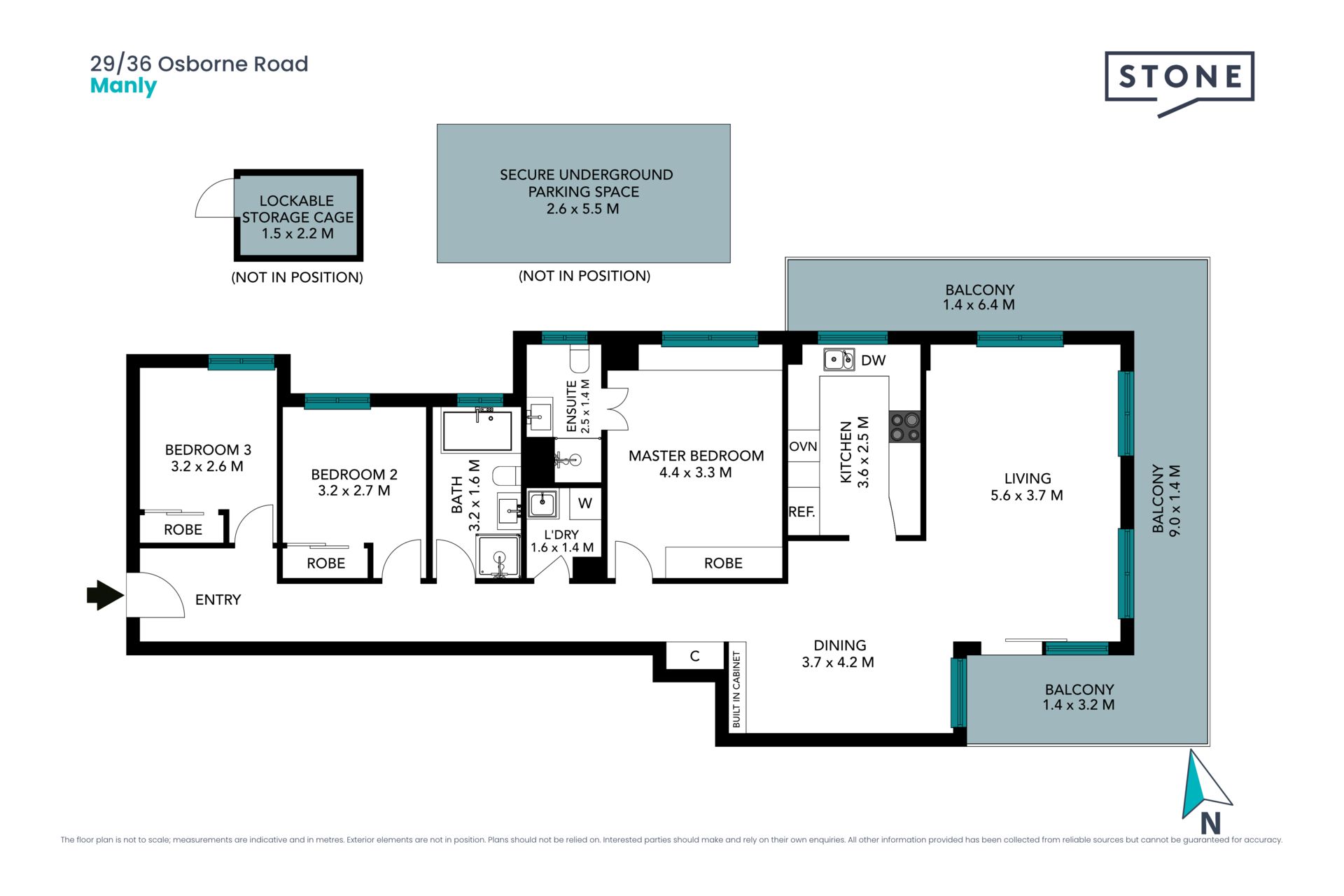 Desirable executive apartment