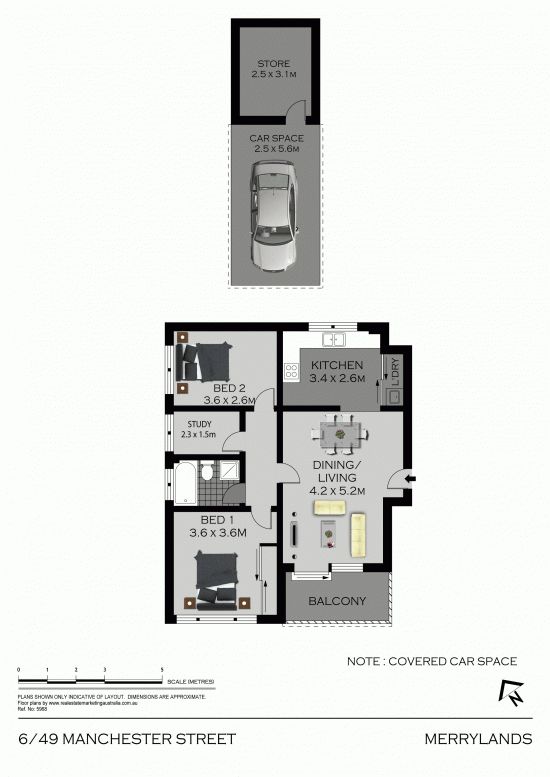 Two Bedroom Apartment