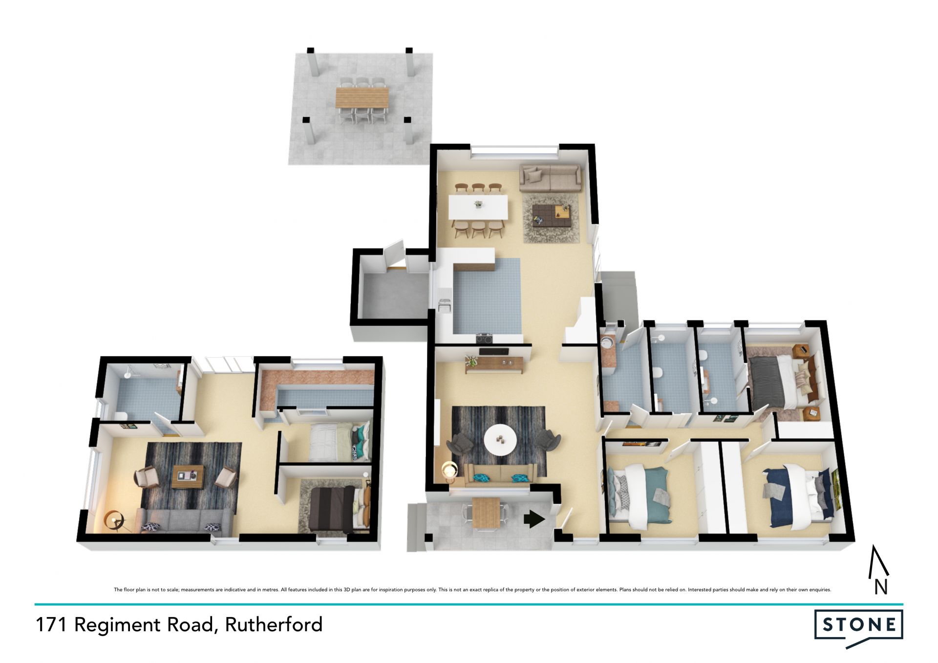 Renovated home, granny flat and inground pool