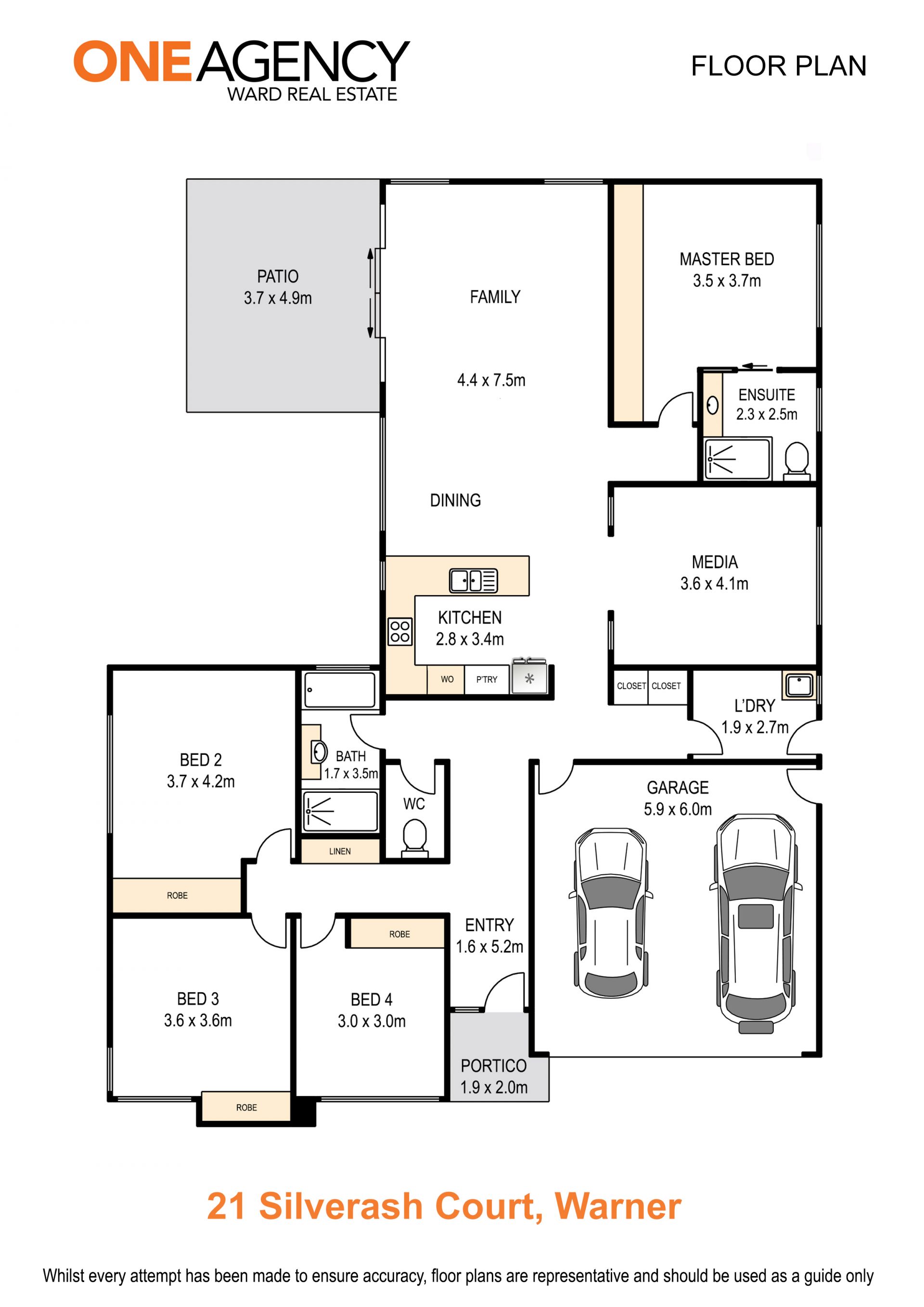 MODERN FAMILY HOME ON 725 m2