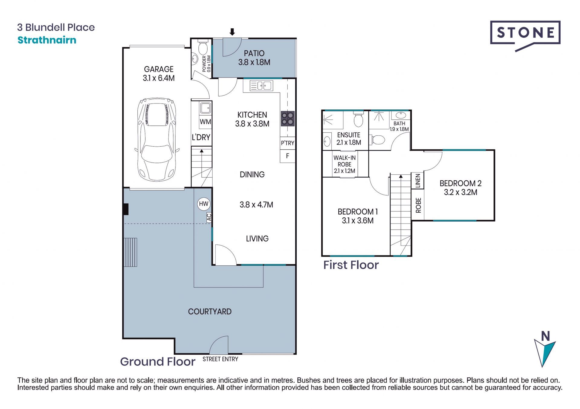 Separate Titled Contemporary Townhouse with Ensuite