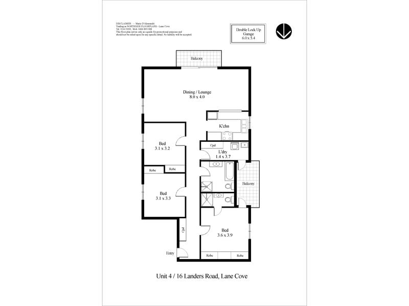 SOLD BY HAMILTON & CO 9427 7466