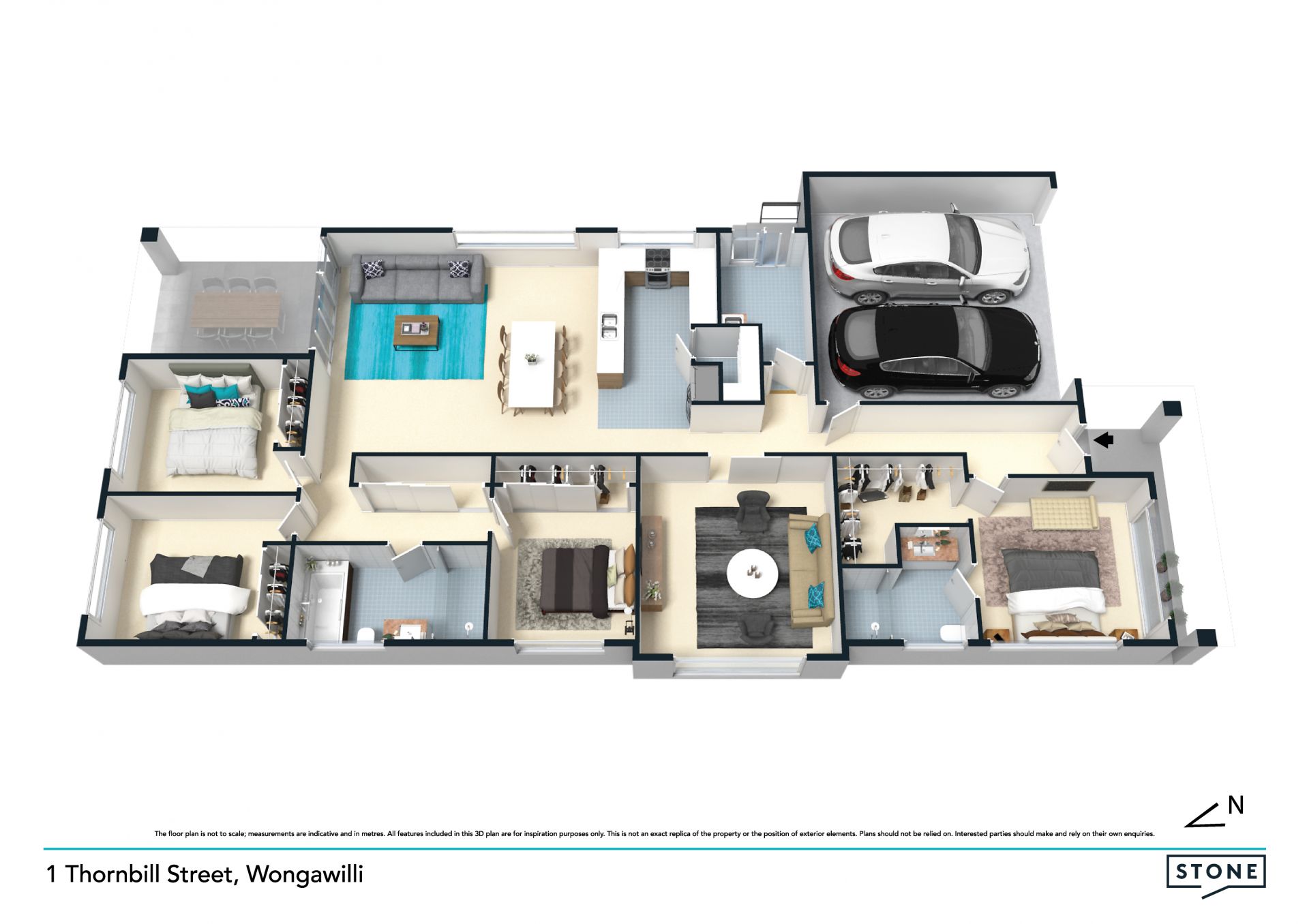 Superb brand new Hampton style home in a popular new estate