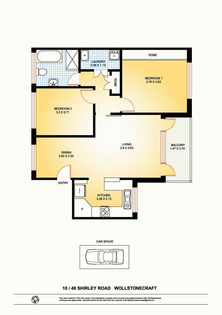 DEPOSIT TAKEN - OFI CANCELLED. 
Two bedroom Apartment in fabulous location.