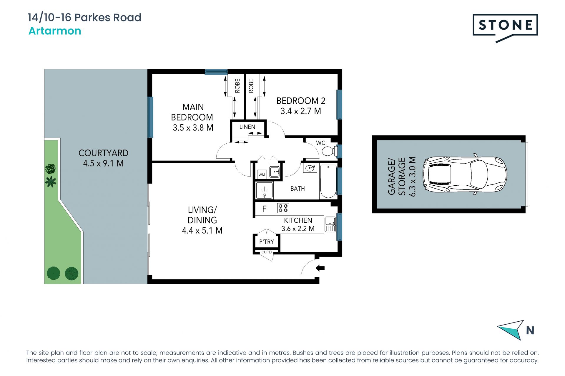 Garden Apartment in Central Cosmopolitan Setting