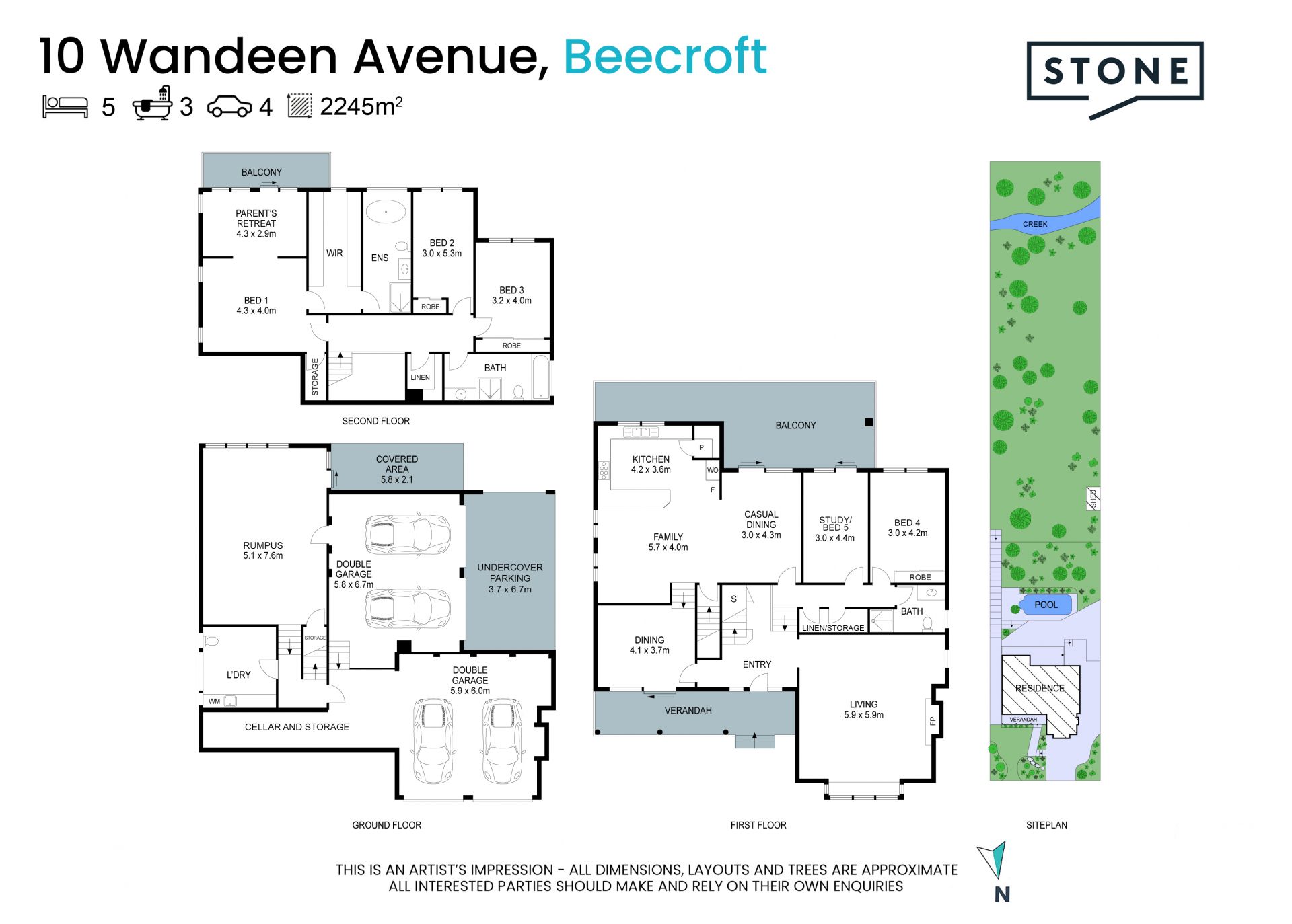 Grand destination home on 2245sqm, moments from Beecroft station