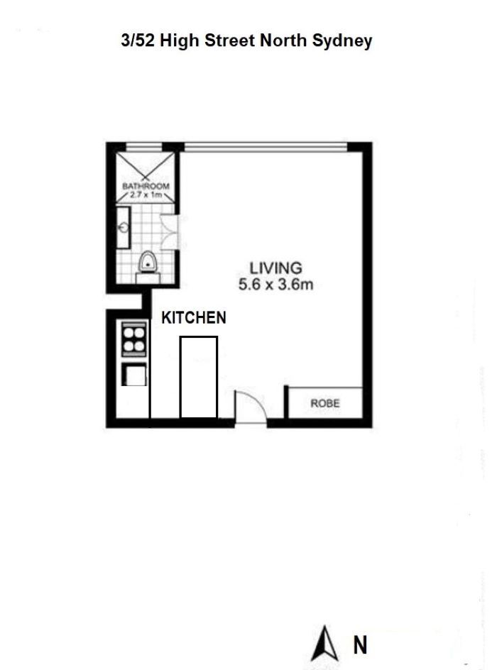 Renovated Studio Apartment