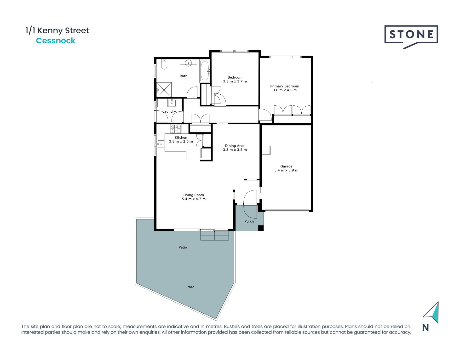Spacious villa just 300m from Cessnock's CBD