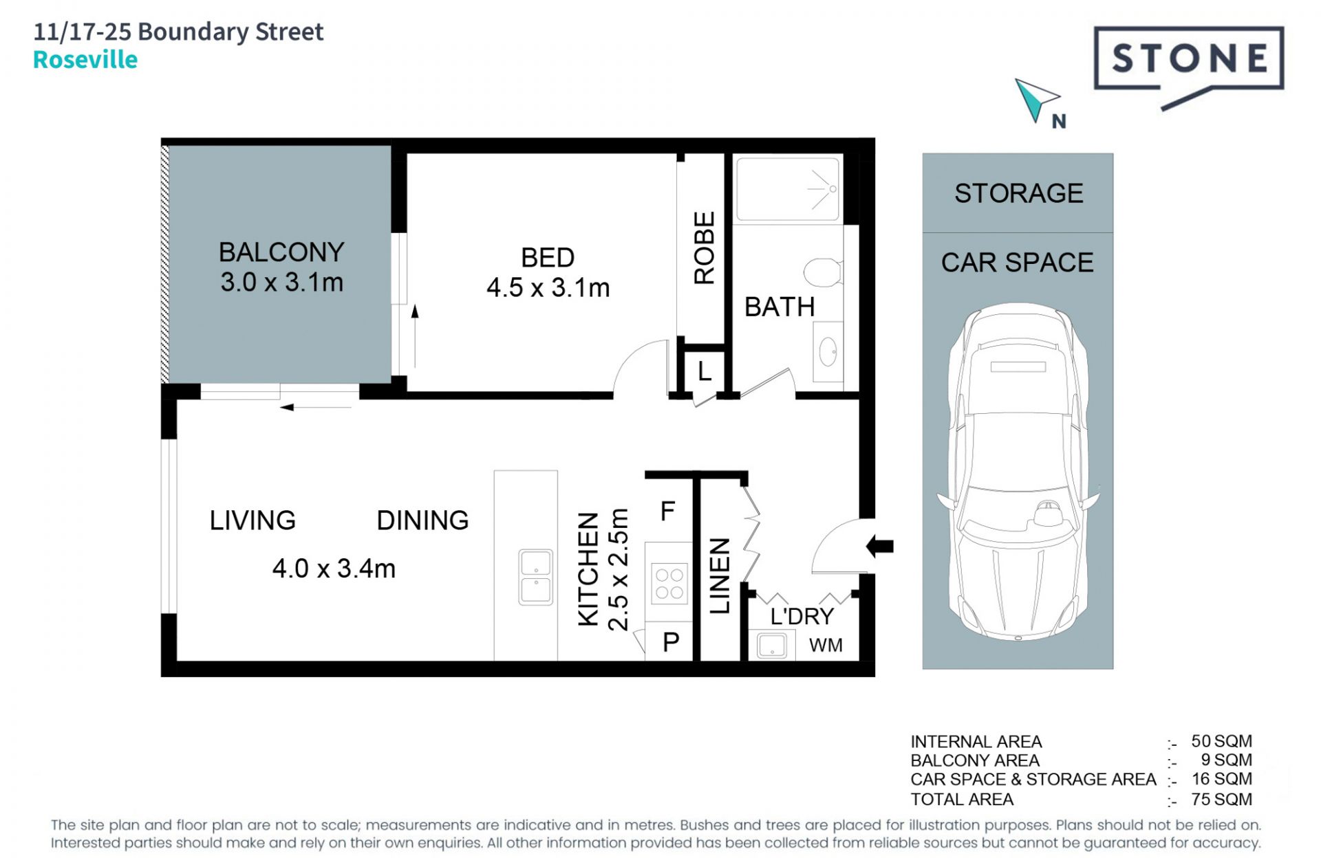 Quiet North-West Facing One Bed With Convenience Location
