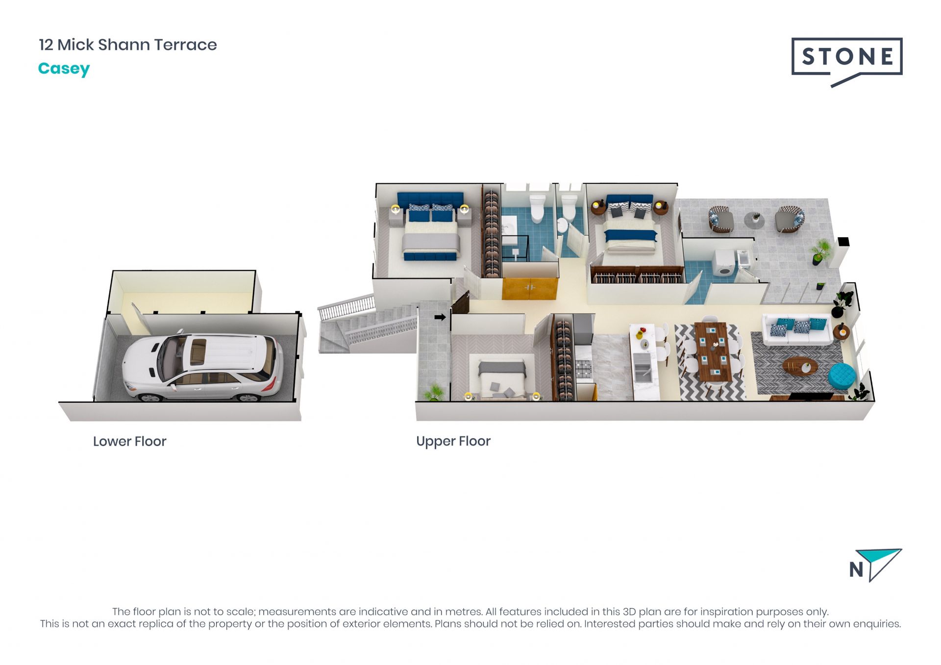 Contemporary comfort and convenience in Casey.