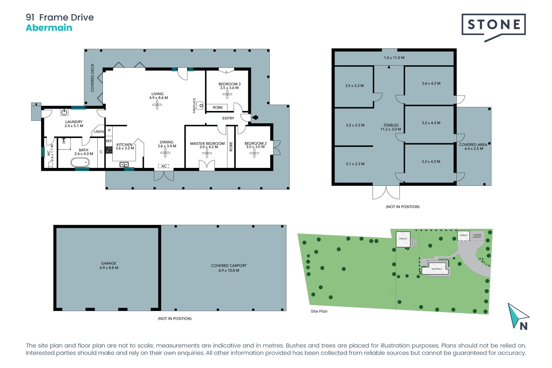 Elegant acreage with great convenience