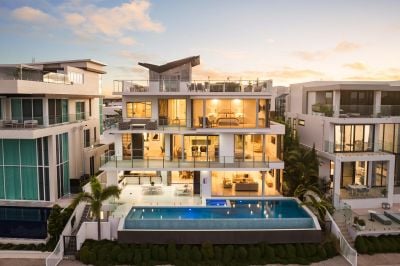 Majestic Five-Level Broadwater Masterpiece