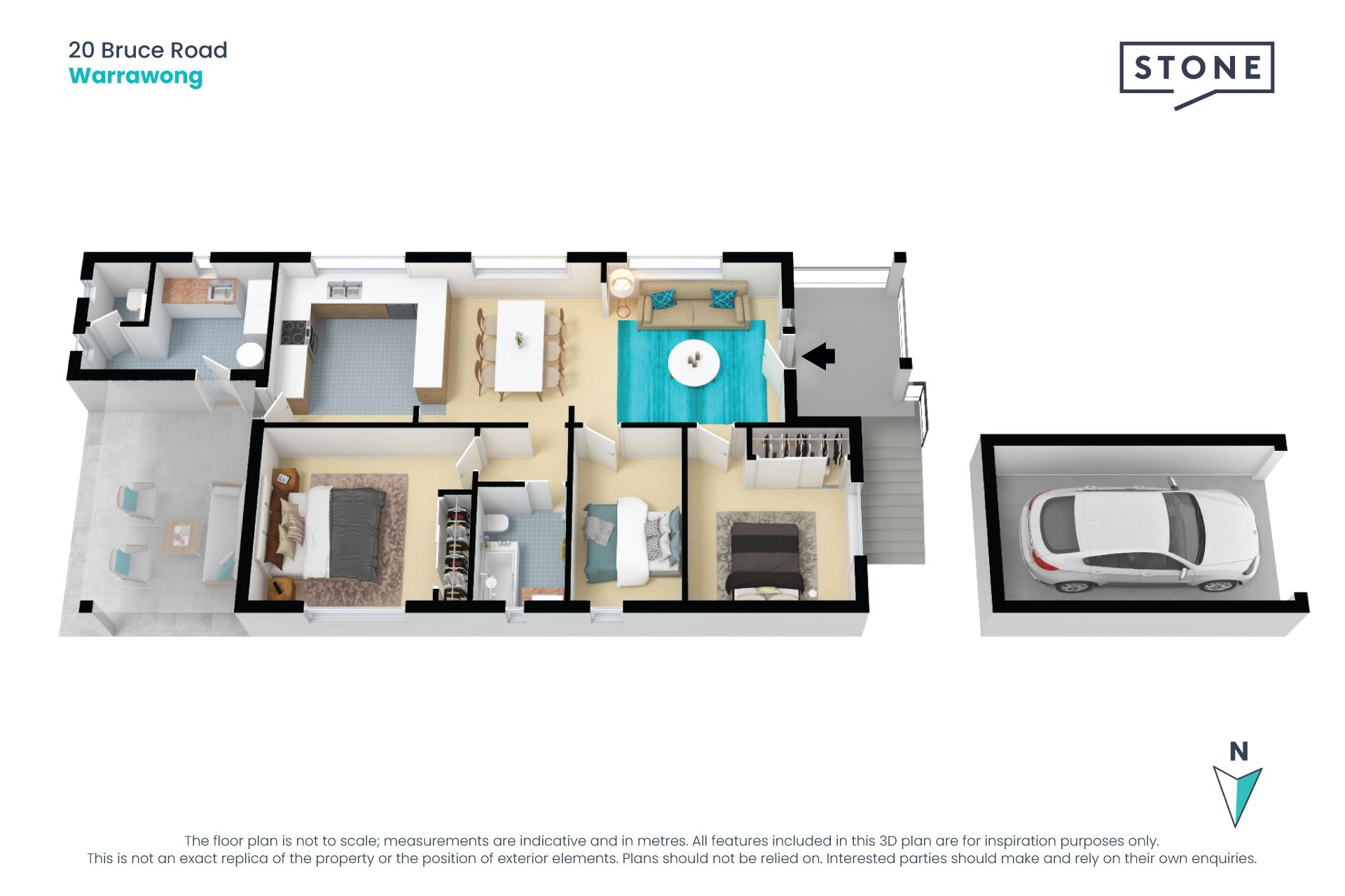 Freshly updated home ready to move in